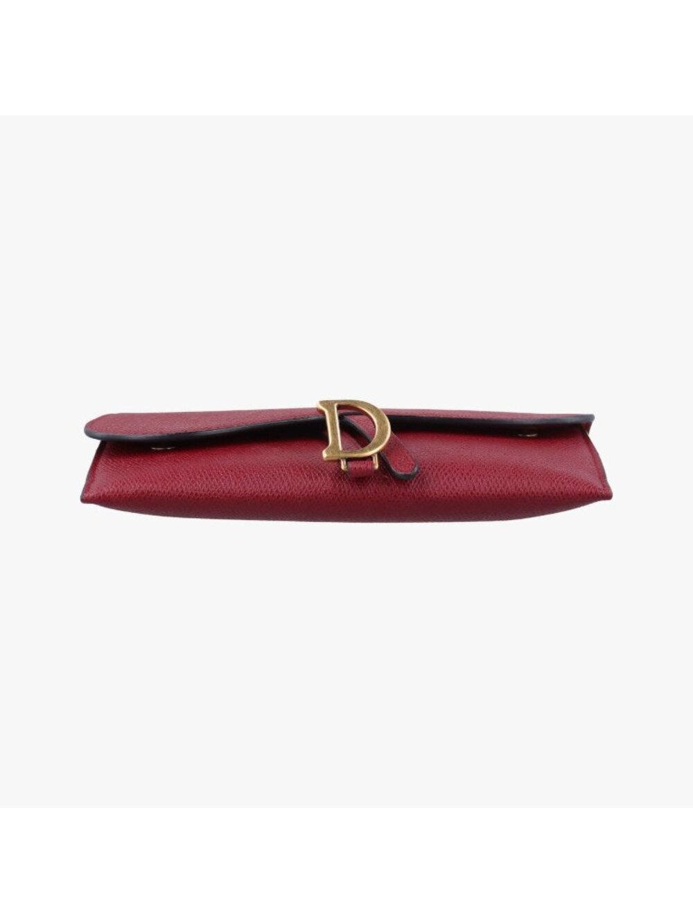 Dior Saddle Red Leather Messenger Bag - Picture 3 of 15